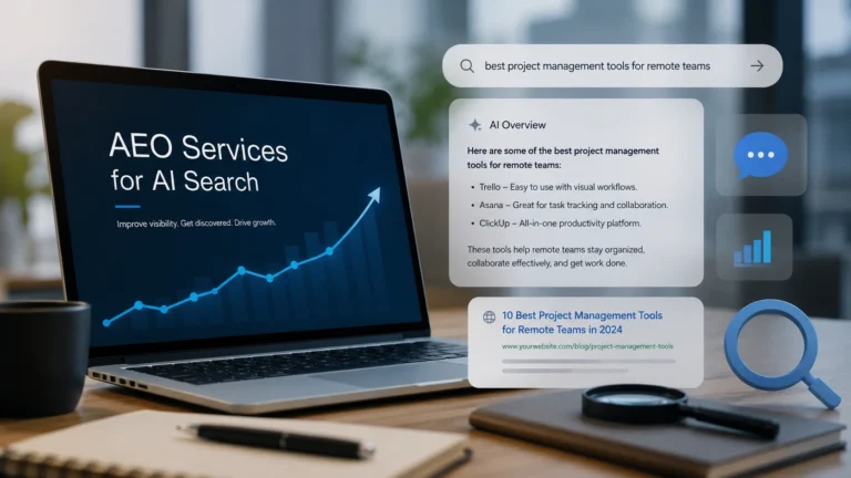 AEO Services: How to Improve Visibility in ChatGPT & Google AI