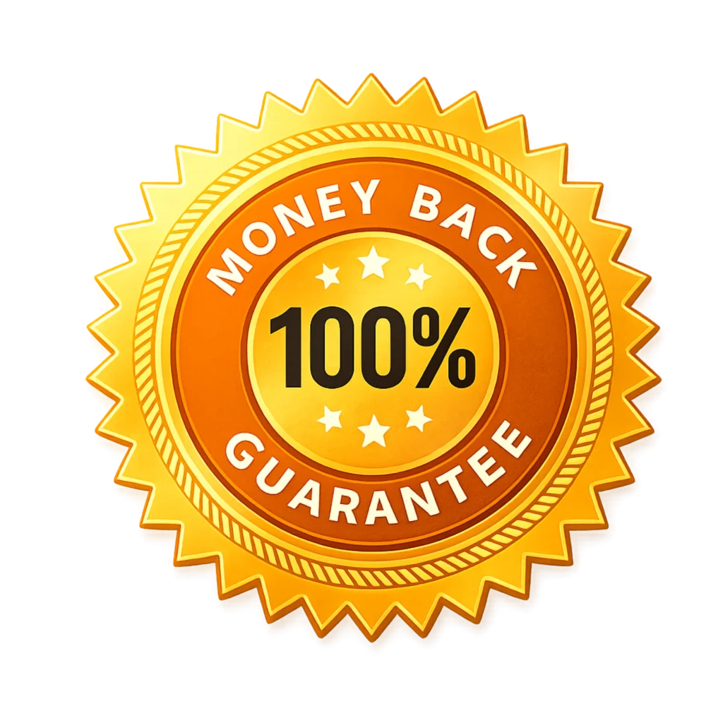 Money back guarantee