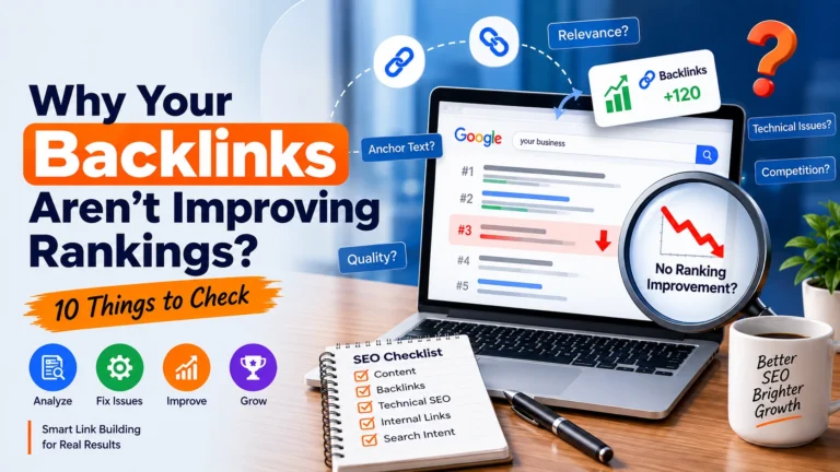 Why Your Backlinks Aren’t Improving Rankings: 10 Things to Check